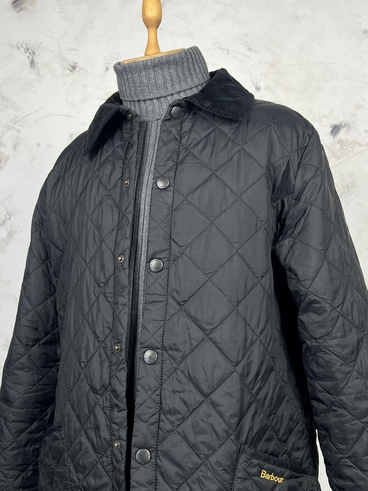 Barbour Vintage Barbour Quilted Jacket Size M - L Size US M / EU 48-50 / 2 - 3 Thumbnail