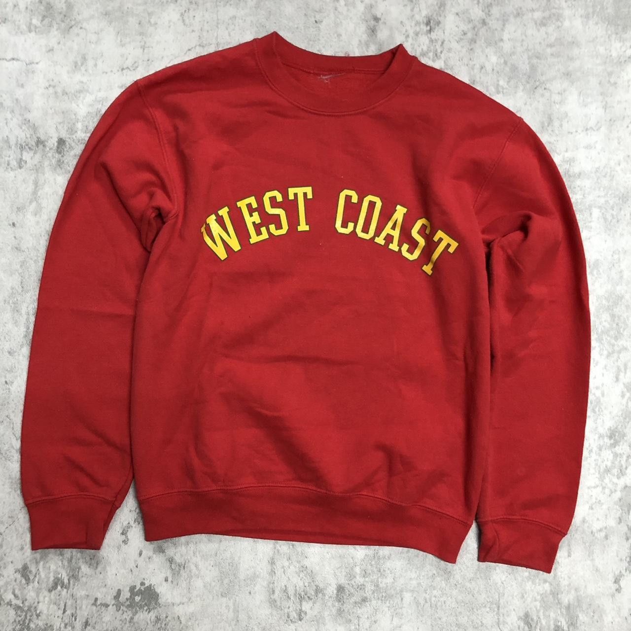 Other Red and yellow West Coast crewneck sweatshirt Size US M / EU 48-50 / 2 - 1 Thumbnail