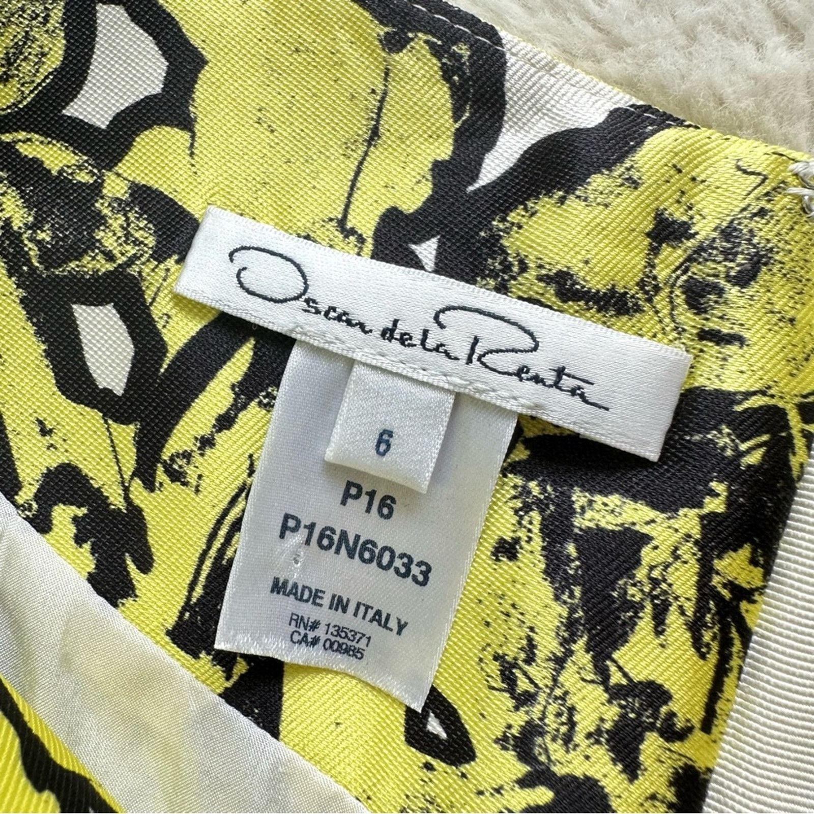 Oscar De La Renta Oscar De La Renta Floral Dress size 6 US Authentic 2500$ Size M / US 6-8 / IT 42-44 - 6 Thumbnail
