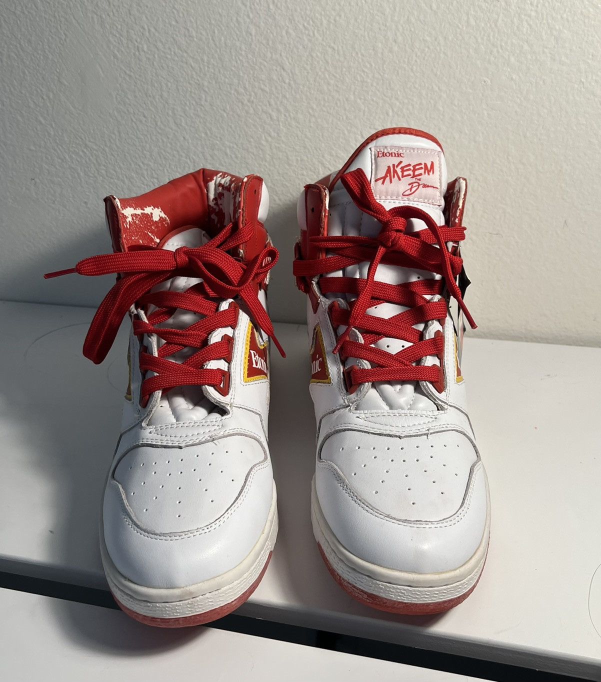 Etonic 1985 Etonic Akeem the Dream Olajuwon Sneaker Size US 12 / EU 45 - 3 Thumbnail