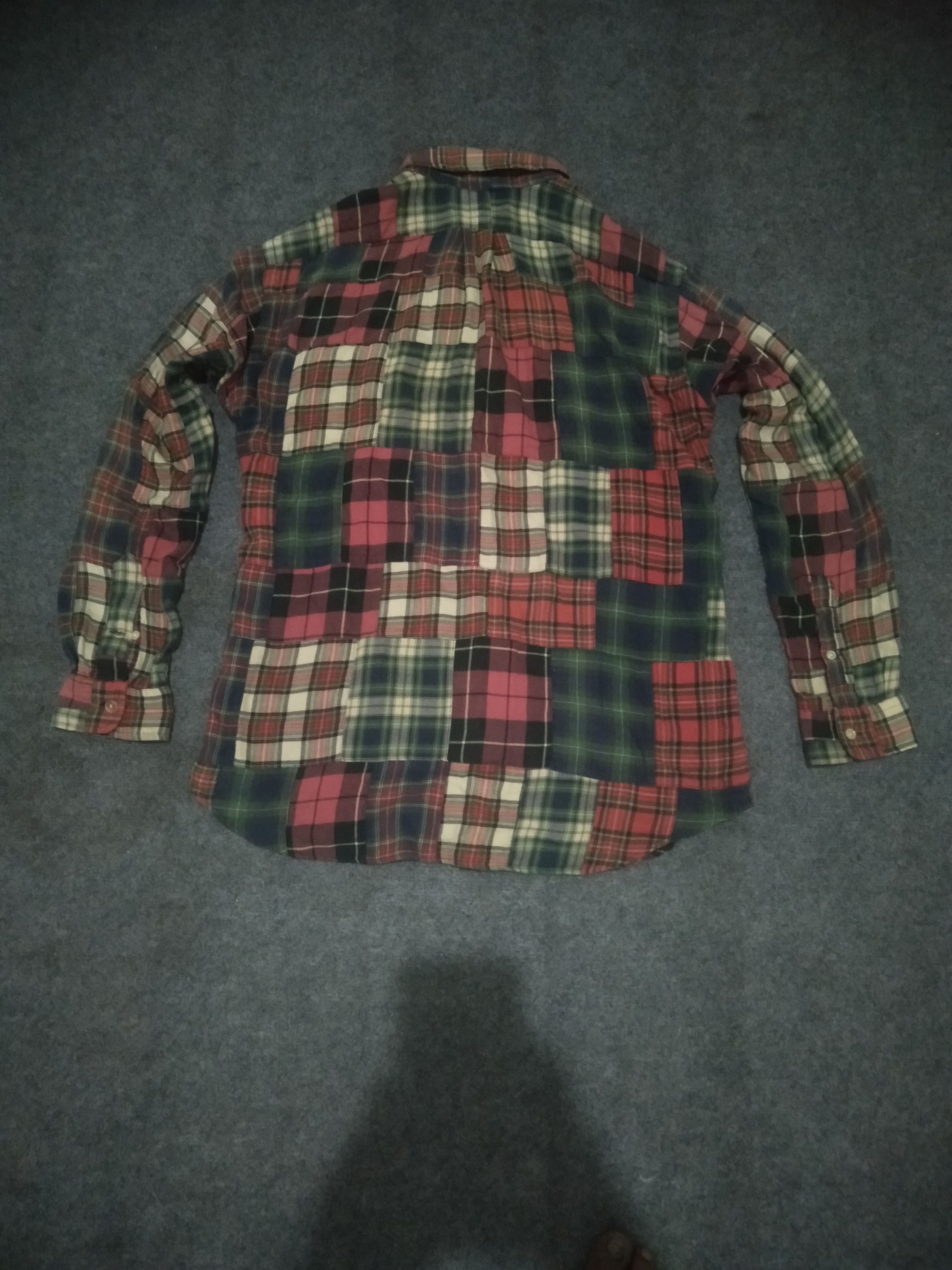 Polo Ralph Lauren Polo Ralph Lauren Plaid Flannel patchwork shirt Size US L / EU 52-54 / 3 - 12 Thumbnail