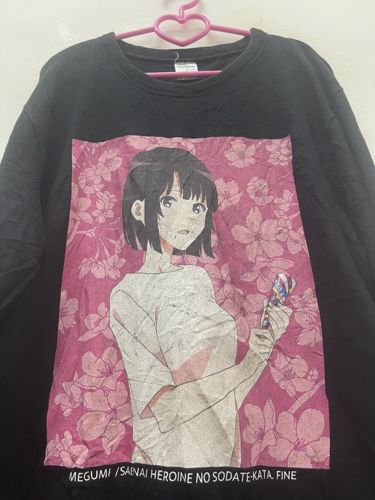 Anime Rare MEGUMI Saenai Heroine No Sodate-Kata Anime Size US L / EU 52-54 / 3 - 2 Thumbnail