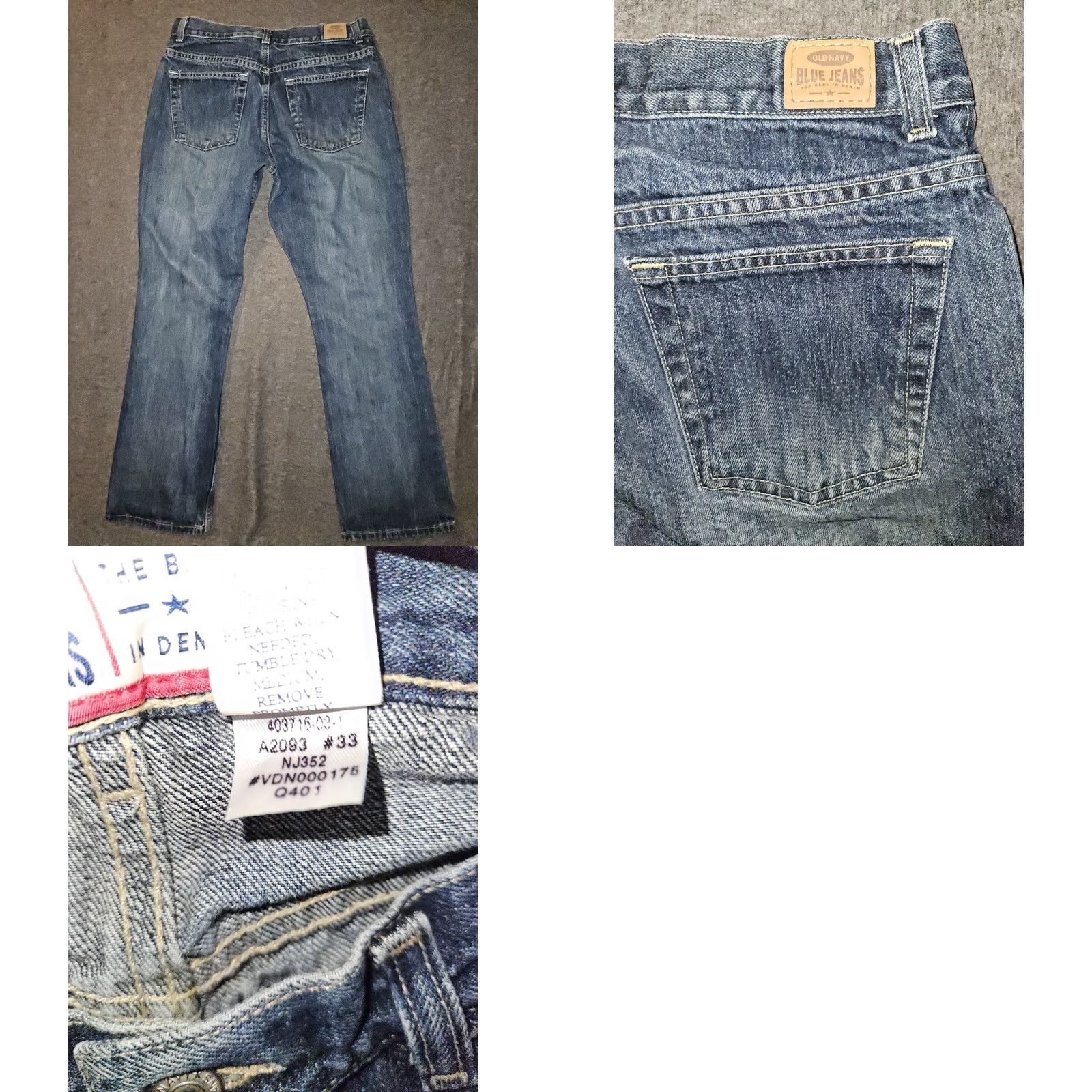 Old Navy VINTAGE Old Navy Jeans Womens 10 Bootcut Women Regular Mid Rise Y2K Size 32" / US 10 / IT 46 - 8 Thumbnail