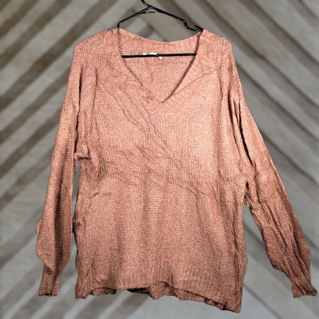 American Eagle Outfitters American Eagle Outfitters Womens Sweater Brown V Neck Pullover XS Knit Pullover Casual Workwear Winter Fall" Size XS / US 0-2 / IT 36-38 - 1 Thumbnail