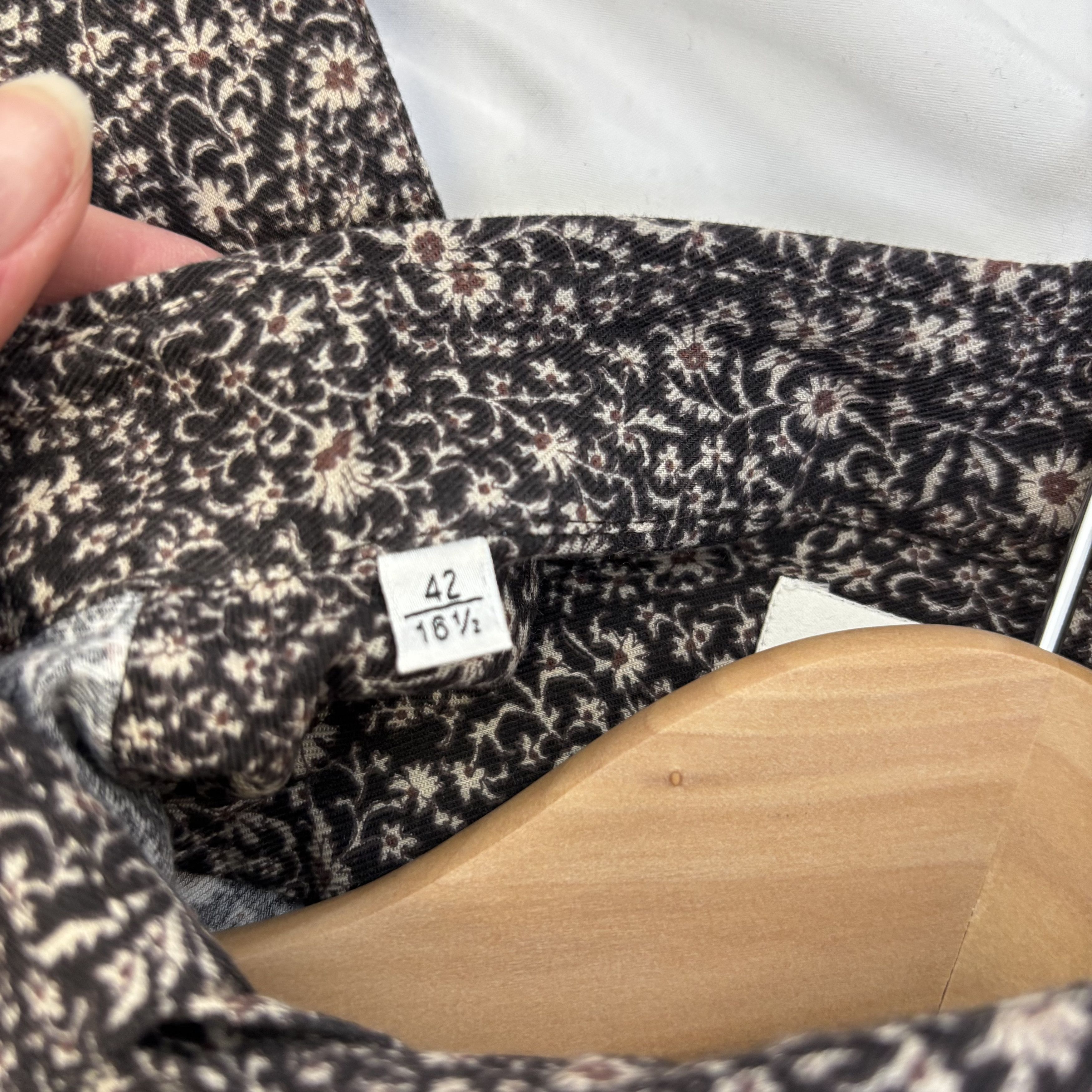 Saint Laurent Paris Saint Laurent Floral Shirt Size US XL / EU 56 / 4 - 4 Thumbnail