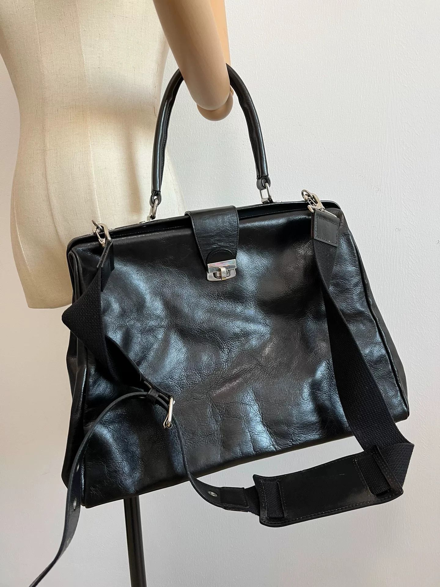 Y's Yohji Yamamoto Y's Red Label Doctor Bag Size ONE SIZE - 1 Thumbnail