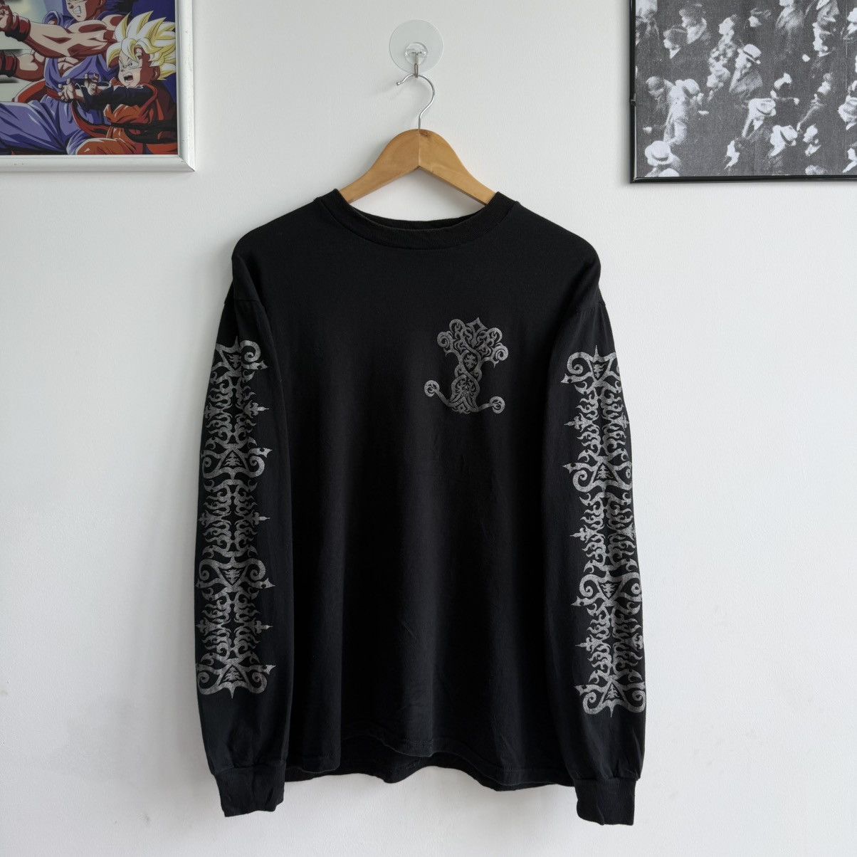 Unsound Rags Vintage Thrashed Noomoon Tribal Pattern Tee Shirt Size US M / EU 48-50 / 2 - 1 Thumbnail