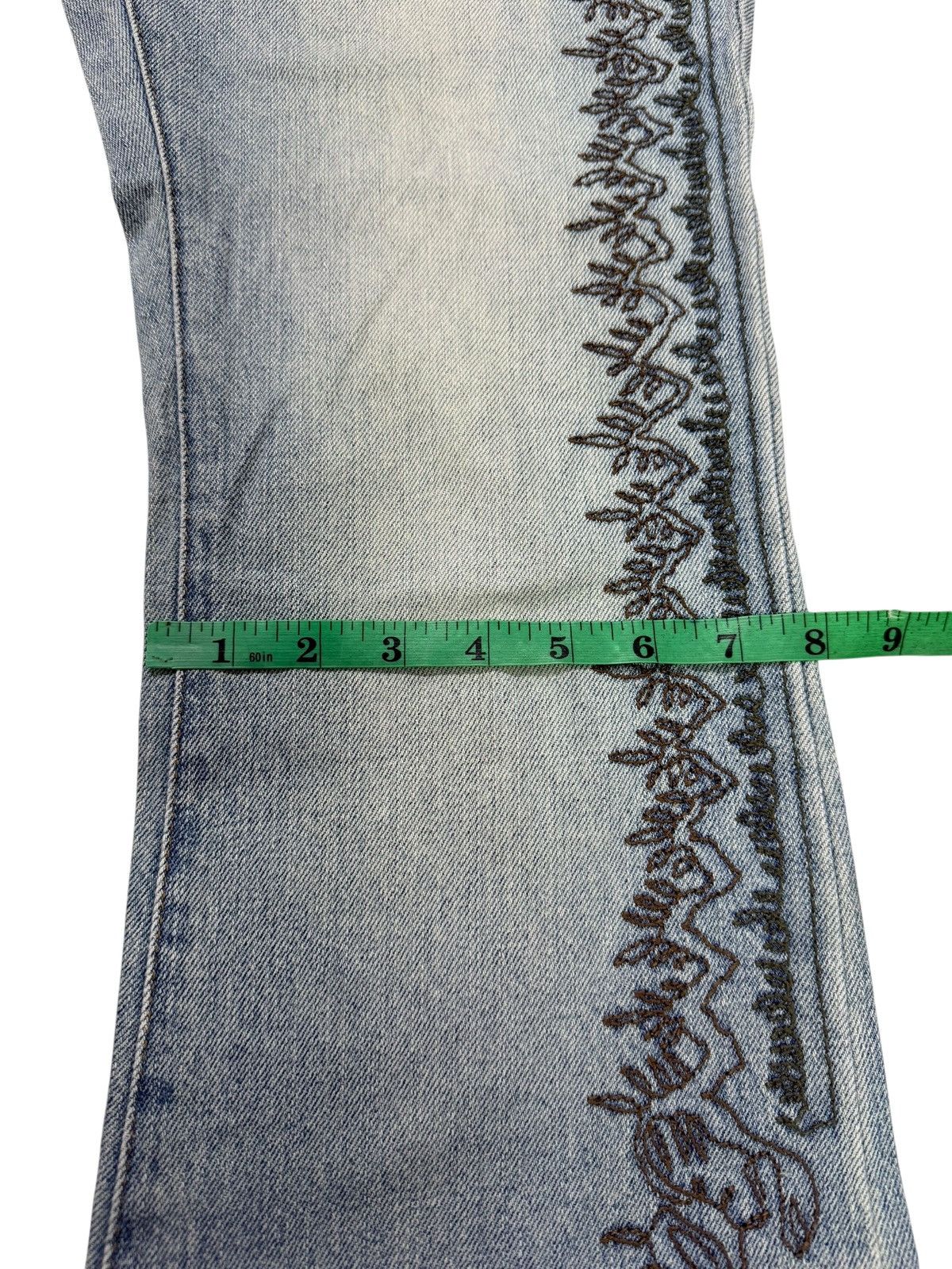 Morgan Homme Flared Jeans Japan Morgan Homme Faded Nice Design Denim Size US 29 - 15 Thumbnail