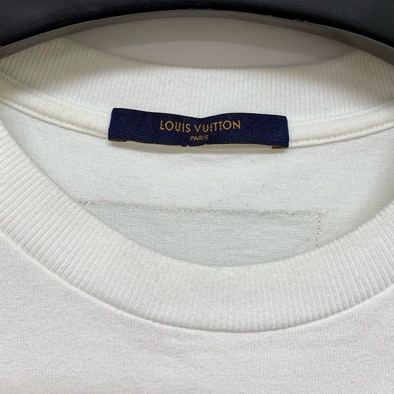 Louis Vuitton Louis Vuitton White and green slogan short sleeves 2503-Nex Size US M / EU 48-50 / 2 - 3 Thumbnail