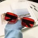 Designer Vintage square frame sunglasses Size ONE SIZE - 3 Thumbnail