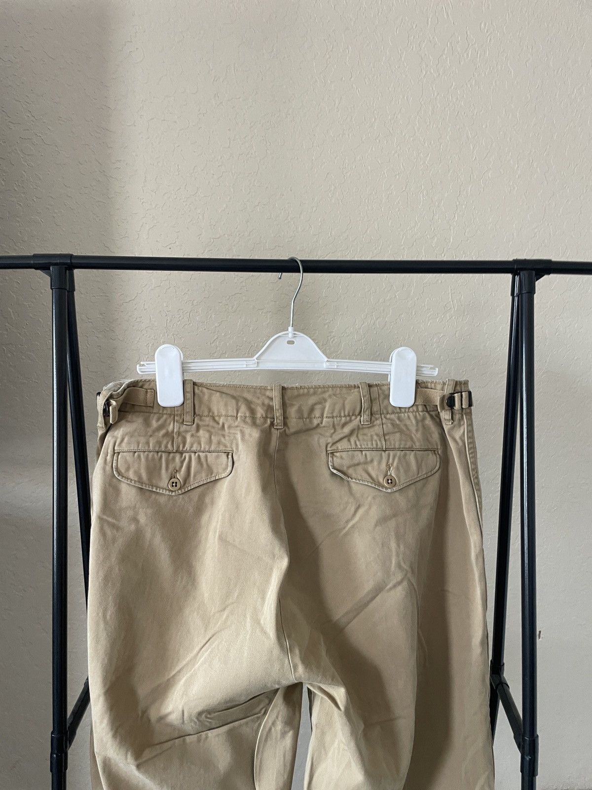 Polo Ralph Lauren STND Issue FF Khaki Chinos Size US 34 / EU 50 - 7 Thumbnail
