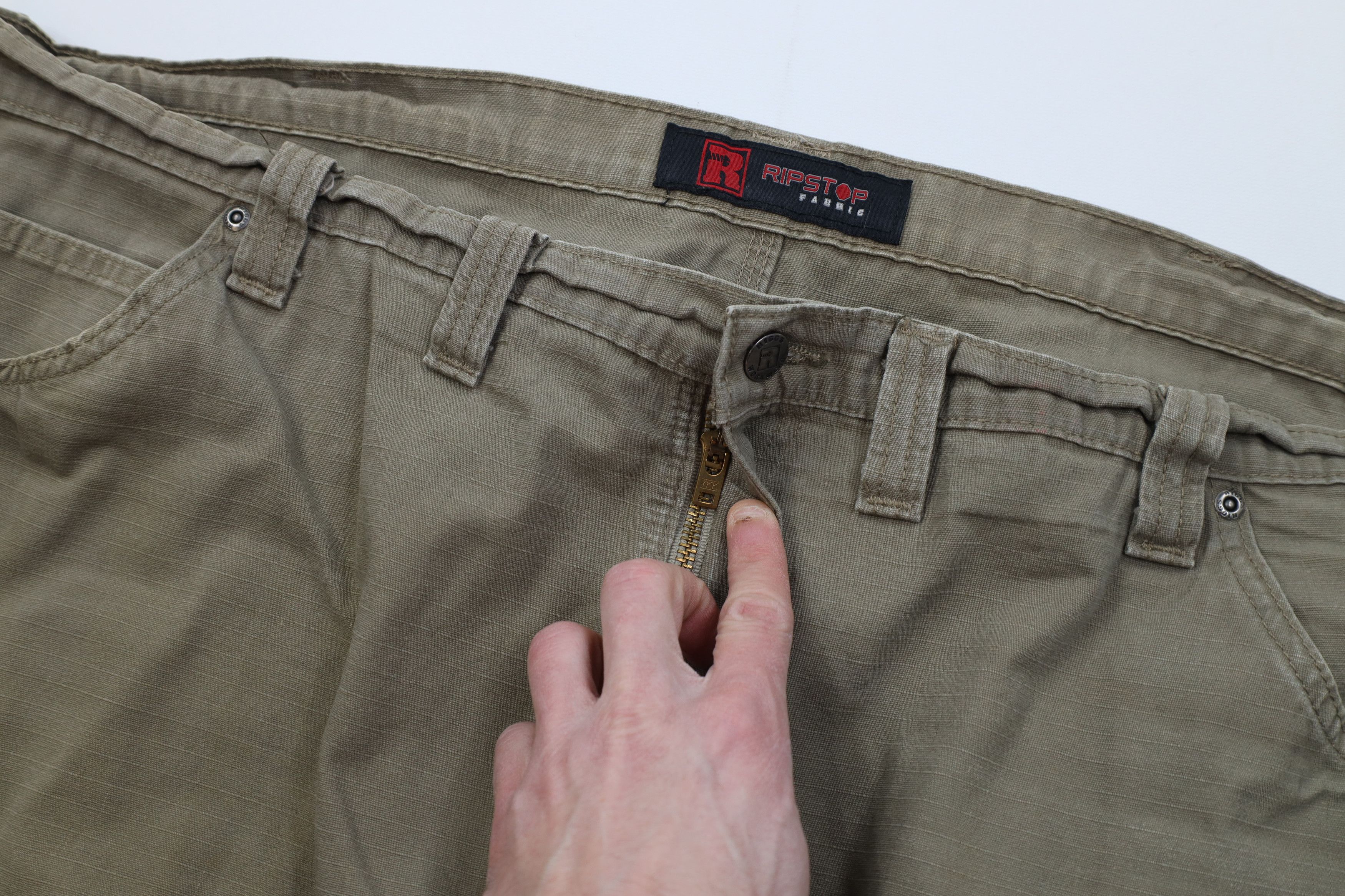 Wrangler Vintage Wrangler Ripstop Double Knee Wide Leg Cargo Pants Size US 44 / EU 60 - 11 Thumbnail