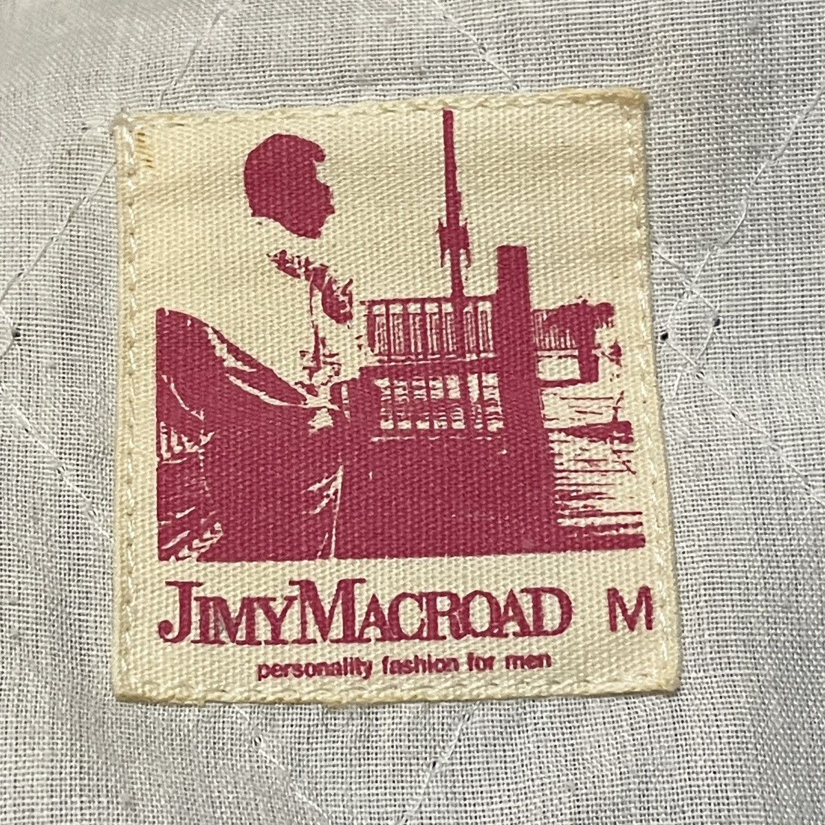 Japanese Brand × Vintage Rare Design Vintage Brand Jimmy Macroad Bomber Jacket 1980s Size US M / EU 48-50 / 2 - 9 Thumbnail