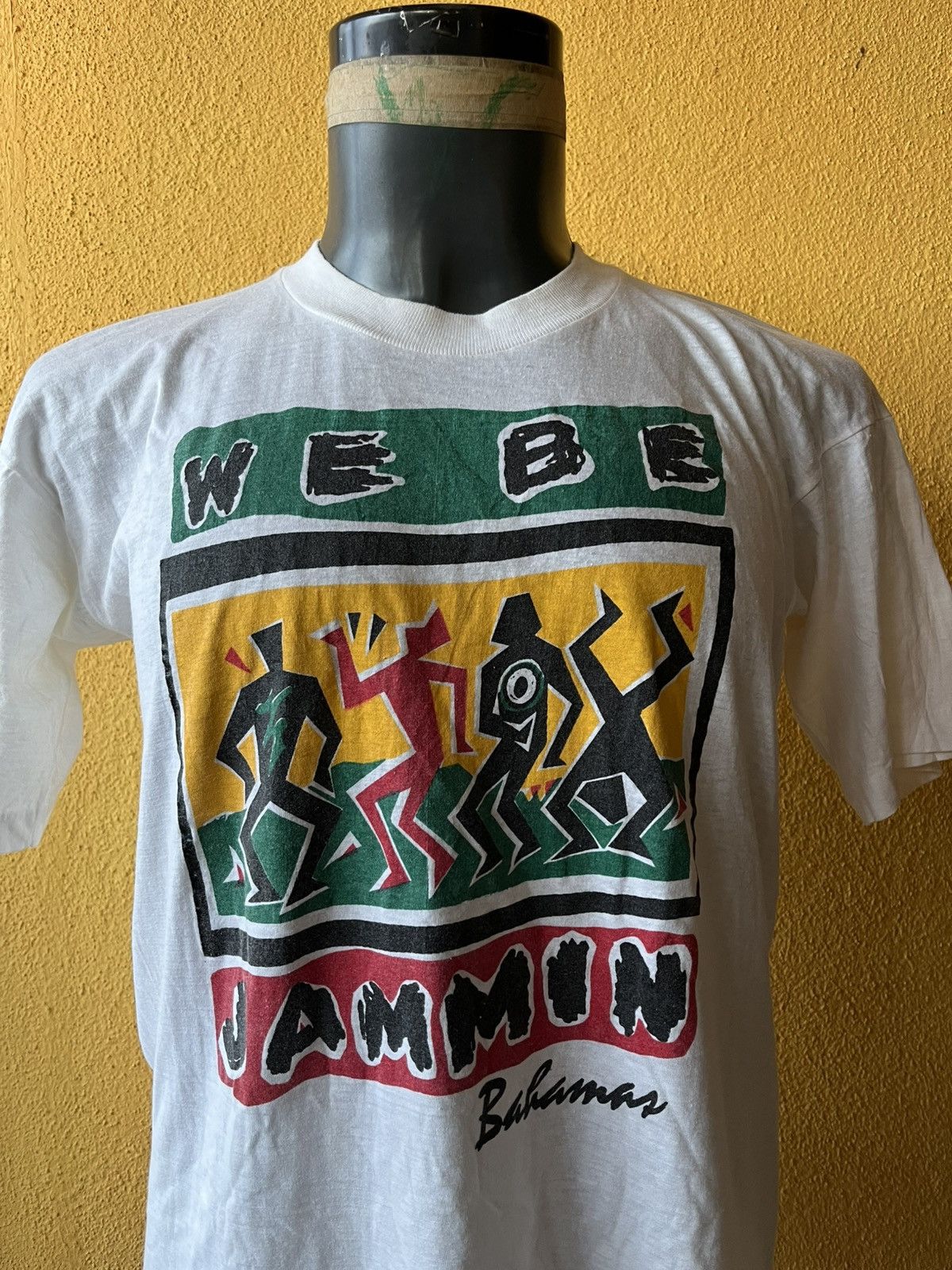 Art Comes First Vintage 90 Art we be jammin t shirt Size US L / EU 52-54 / 3 - 2 Thumbnail
