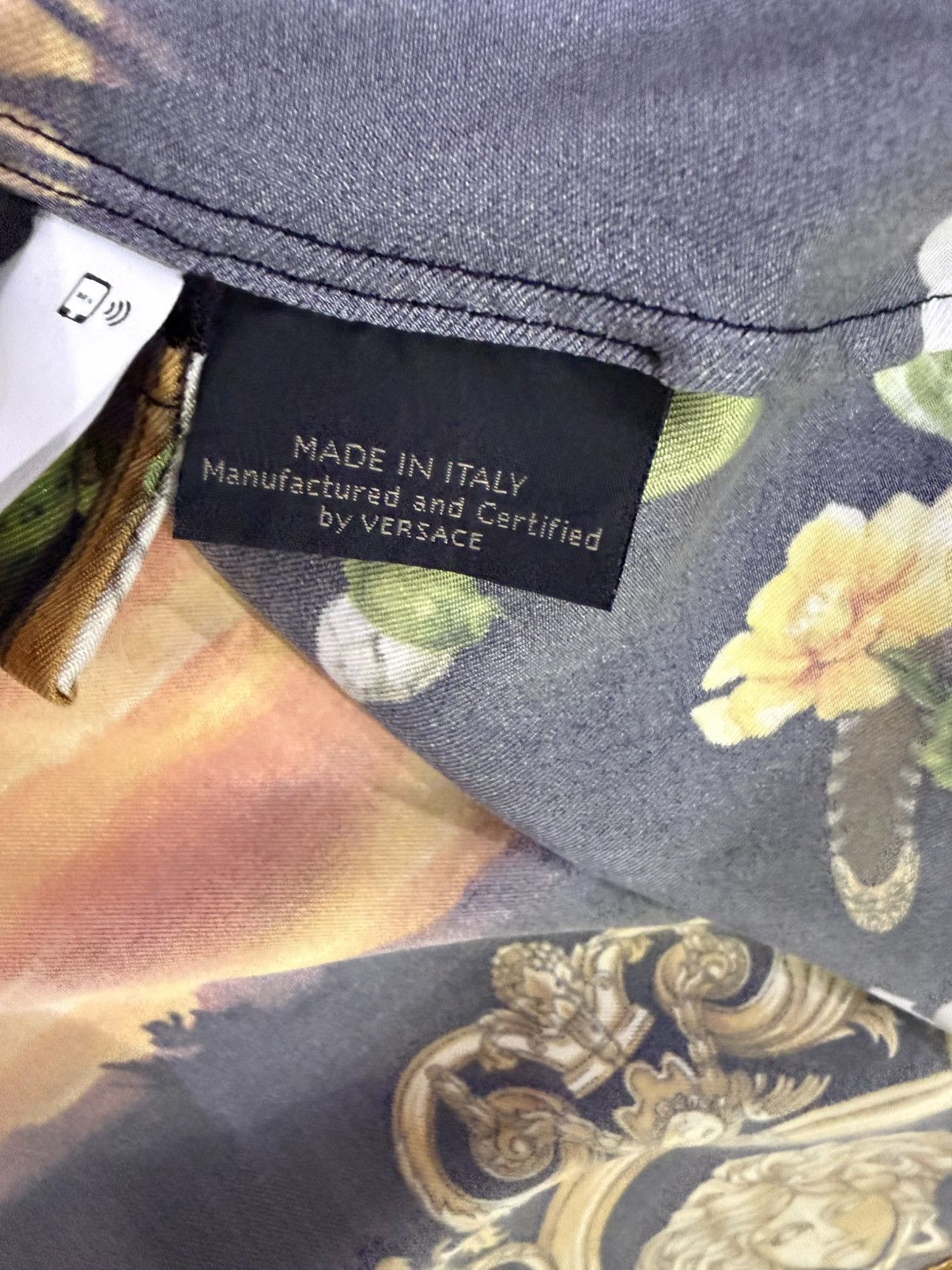 Versace Versace Cactus Print Long Sleeve Button Up Size US S / EU 44-46 / 1 - 5 Thumbnail