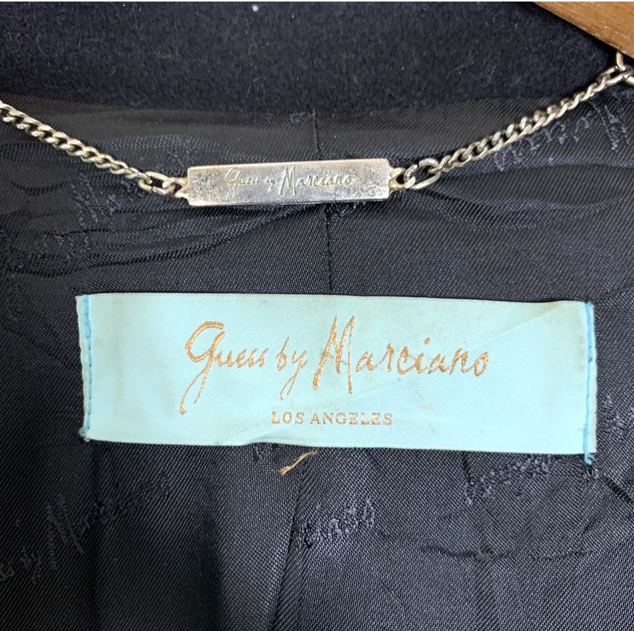 Guess Vintage Guess by Marciano Los Angeles Women Wool Trench Coat Size S / US 4 / IT 40 - 11 Thumbnail