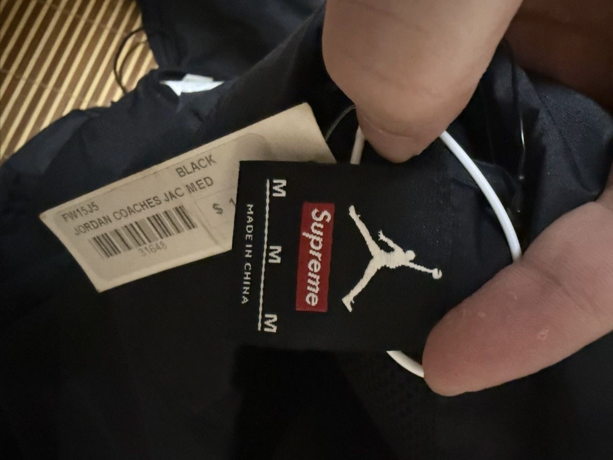 Jordan Brand × Supreme Supreme Jordan coach Jacket dswt new medium Size US M / EU 48-50 / 2 - 5 Thumbnail