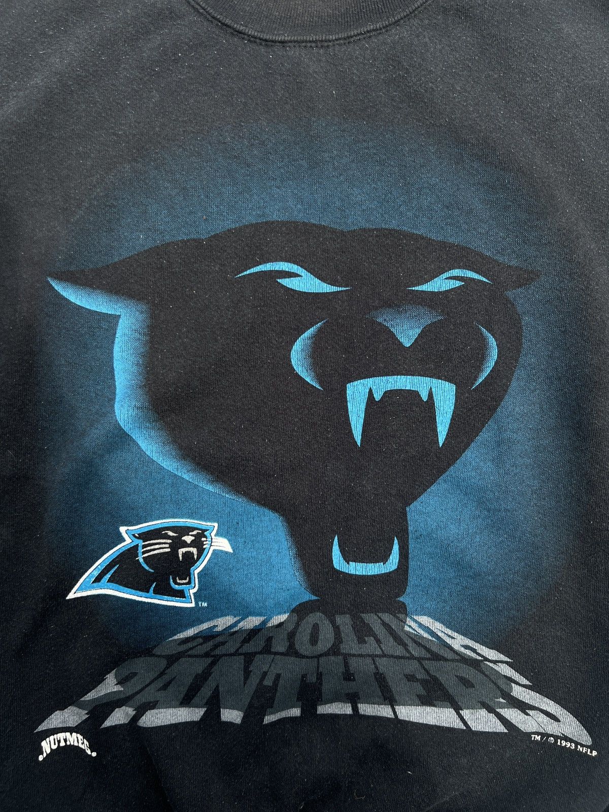 Japanese Brand × Vintage NUTMEG CAROLINA PANTHERS 1993 NFLP Size US L / EU 52-54 / 3 - 2 Thumbnail