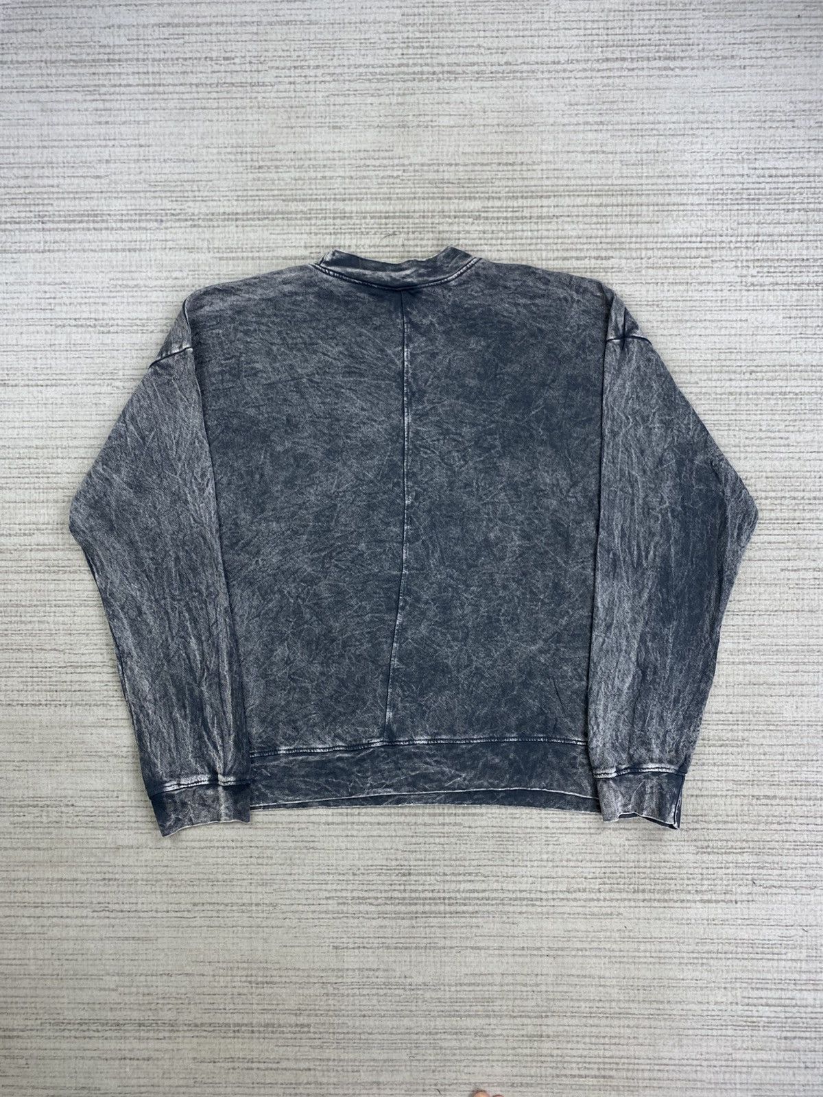 Japanese Brand × Vintage Love Vintage Acid Grey Tiger Printed Sweatshirt Size US XXL / EU 58 / 5 - 2 Thumbnail