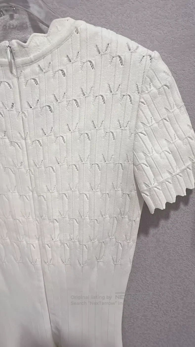 Alaia Alaia White Dress Size XS / US 0-2 / IT 36-38 - 6 Thumbnail