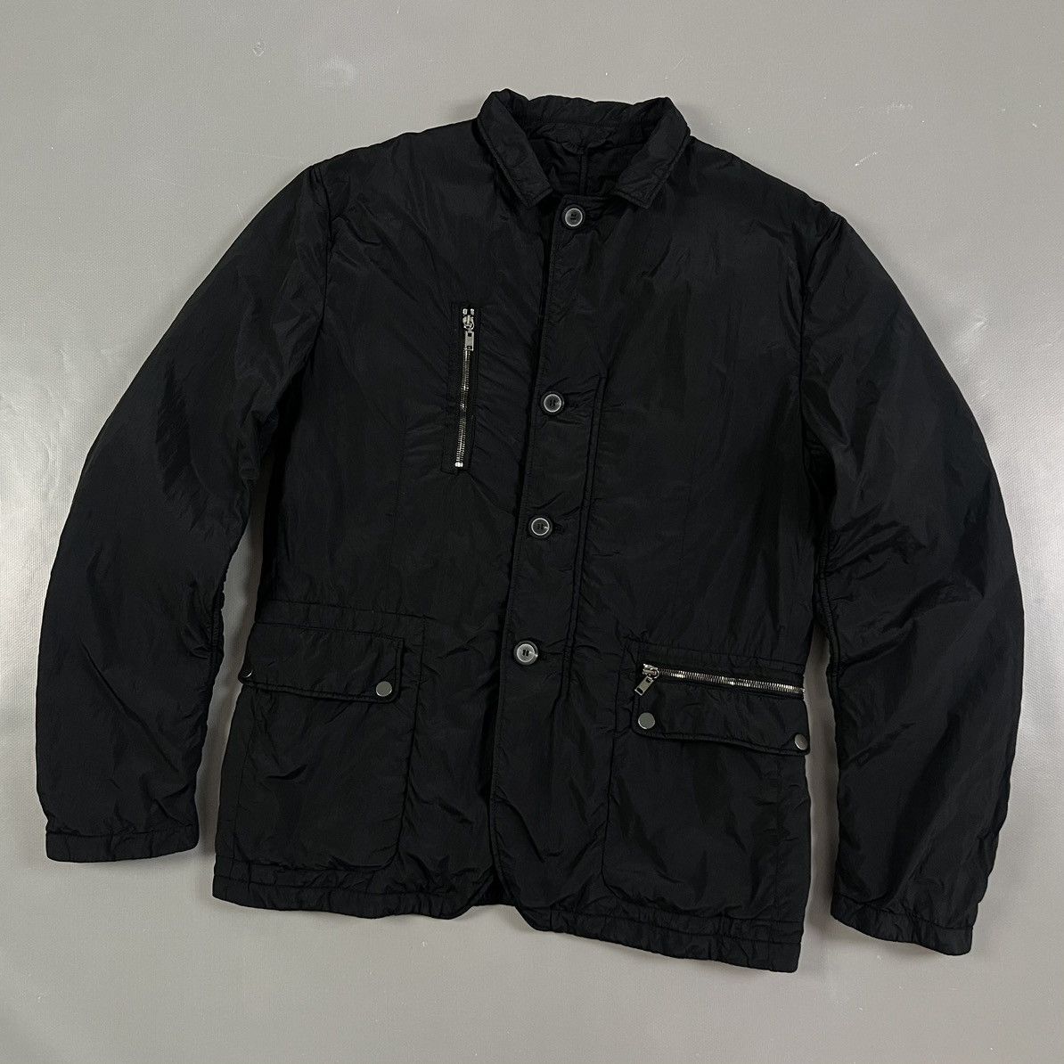 Lanvin Luxury Lanvin Shimmer Polyamide Light Jacket Man Size L Size US L / EU 52-54 / 3 - 3 Thumbnail