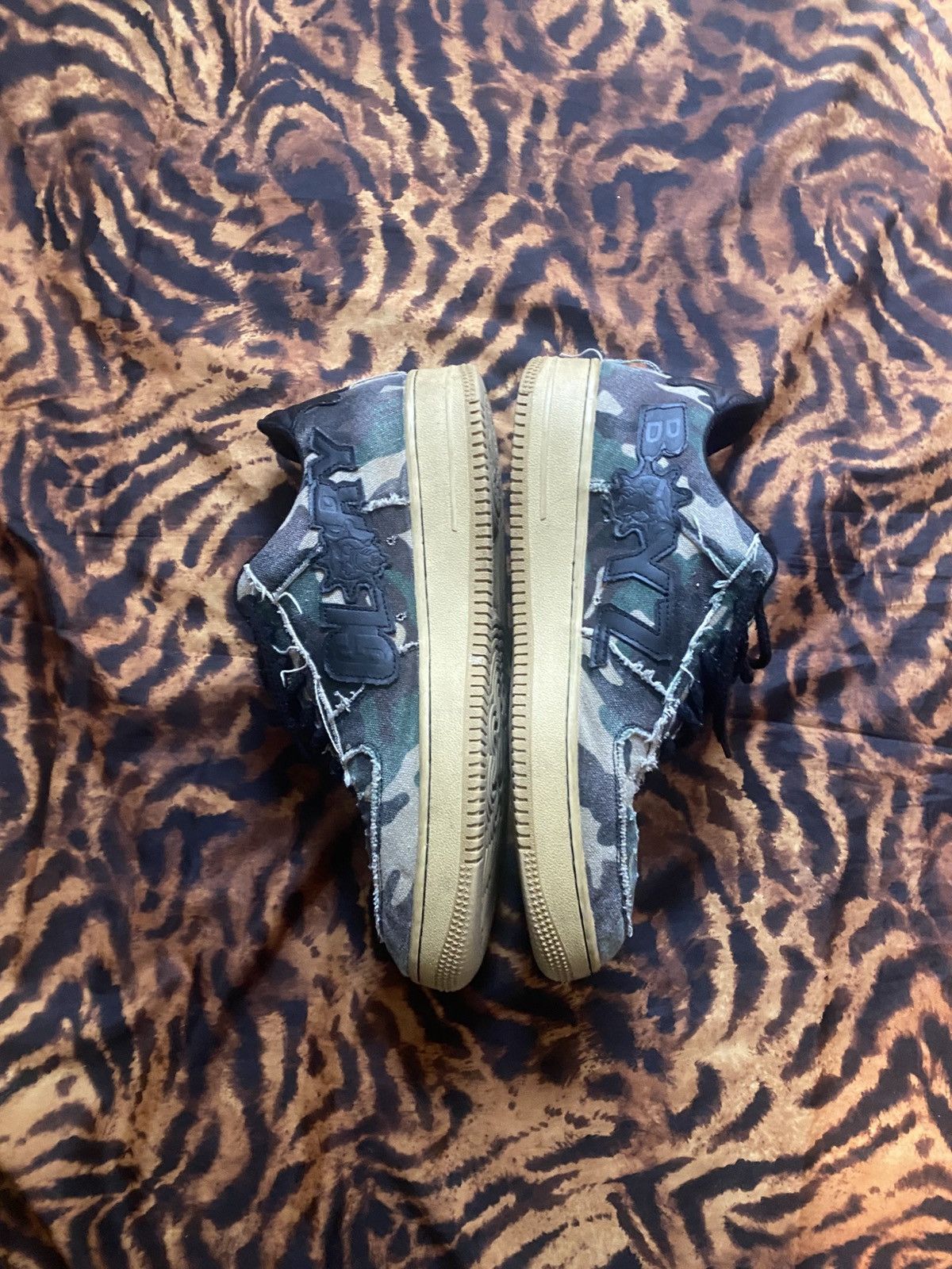 Glo Gang Glo gang Air Force ones Size US 11 / EU 44 - 2 Thumbnail