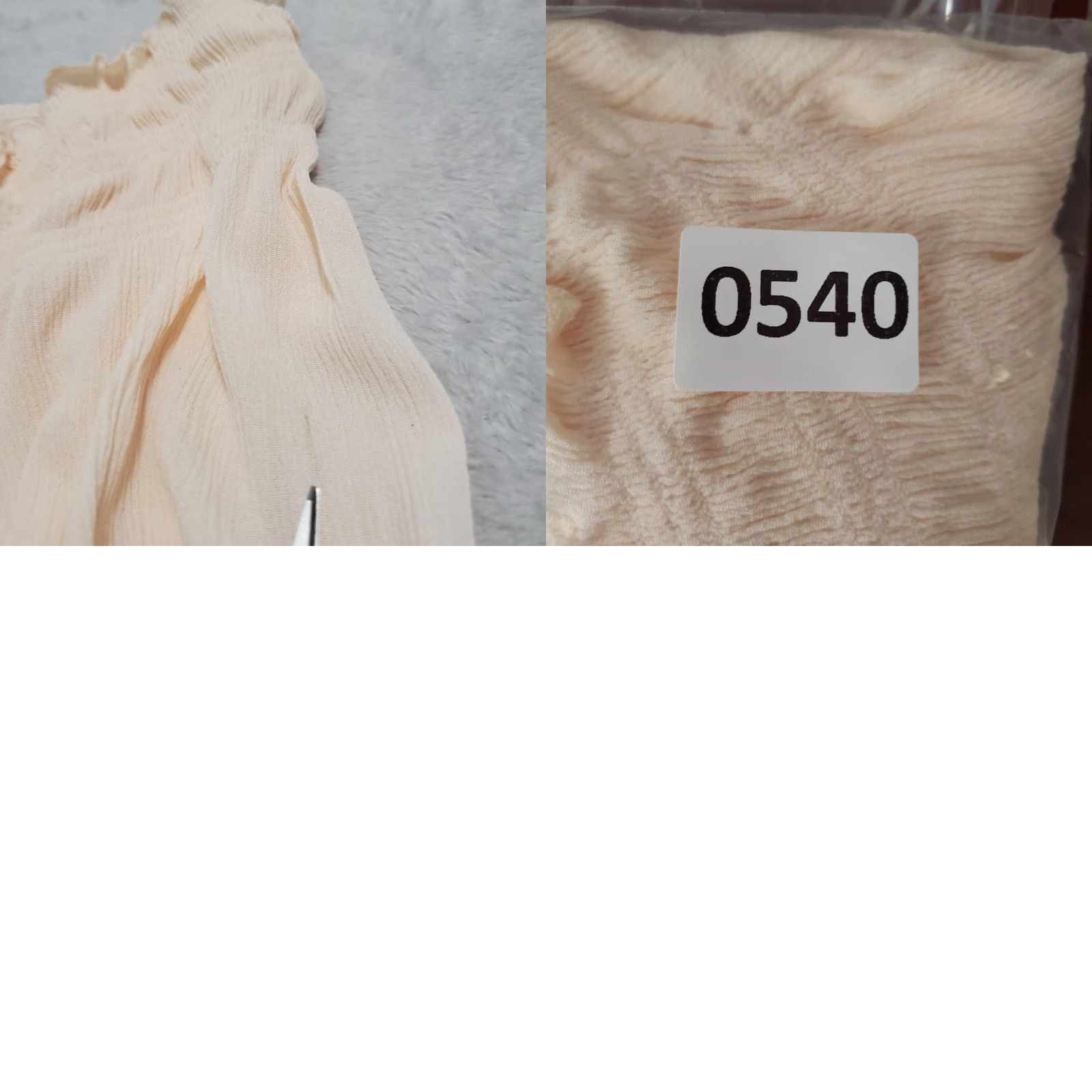 Sanctuary Sanctuary Women Blouse Shirt Boho Peasant M Peach Rayon Long Sleeve Round Neck Ruffle Crinkle Lightweight N/A Size M / US 6-8 / IT 42-44 - 9 Thumbnail