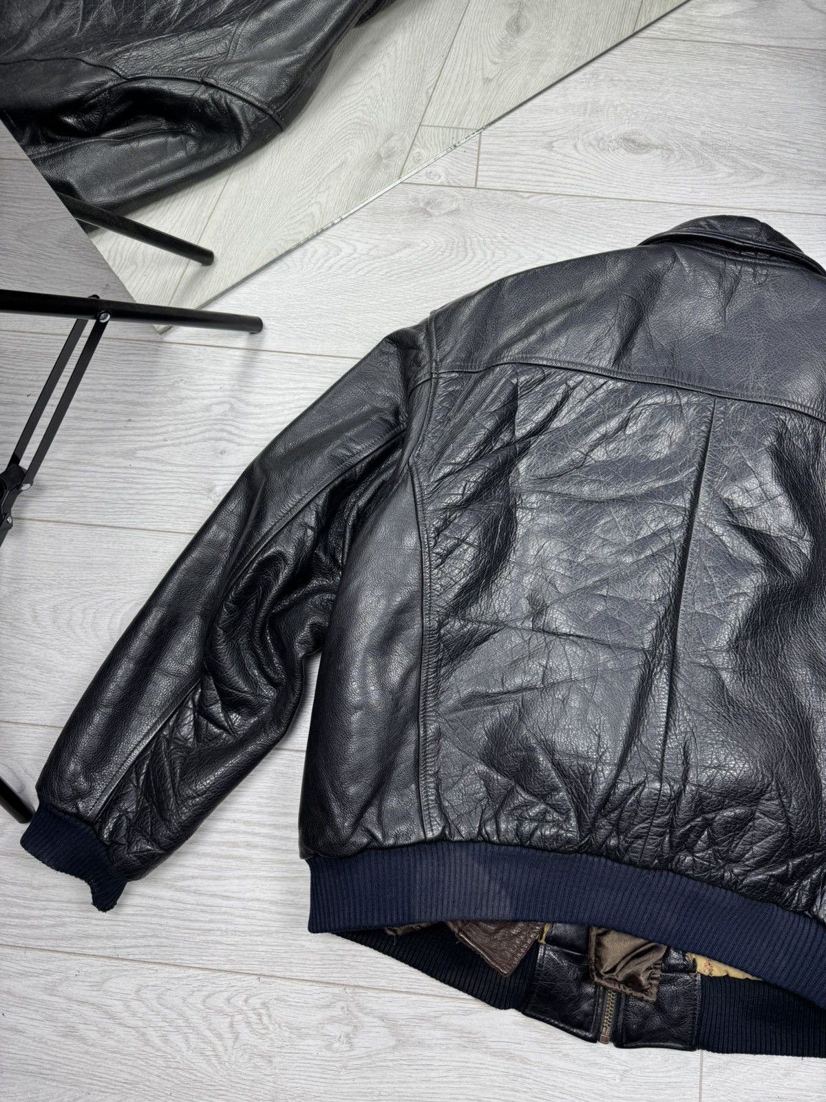 Levi's Vintage Clothing Ultra Rare 🤯 Levi’s Leather Aviator Jacket Size US S / EU 44-46 / 1 - 7 Thumbnail