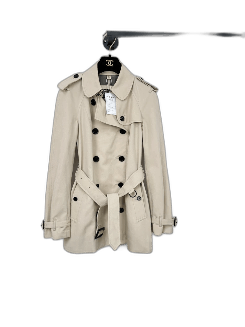 Burberry Burberry Trench Coat UK4 Beige Size XS / US 0-2 / IT 36-38 - 1 Thumbnail