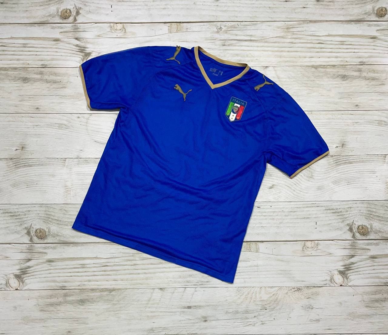 Puma Puma Italy 2007 2009 Home Football Shirt Soccer Jersey Size US S / EU 44-46 / 1 - 1 Thumbnail