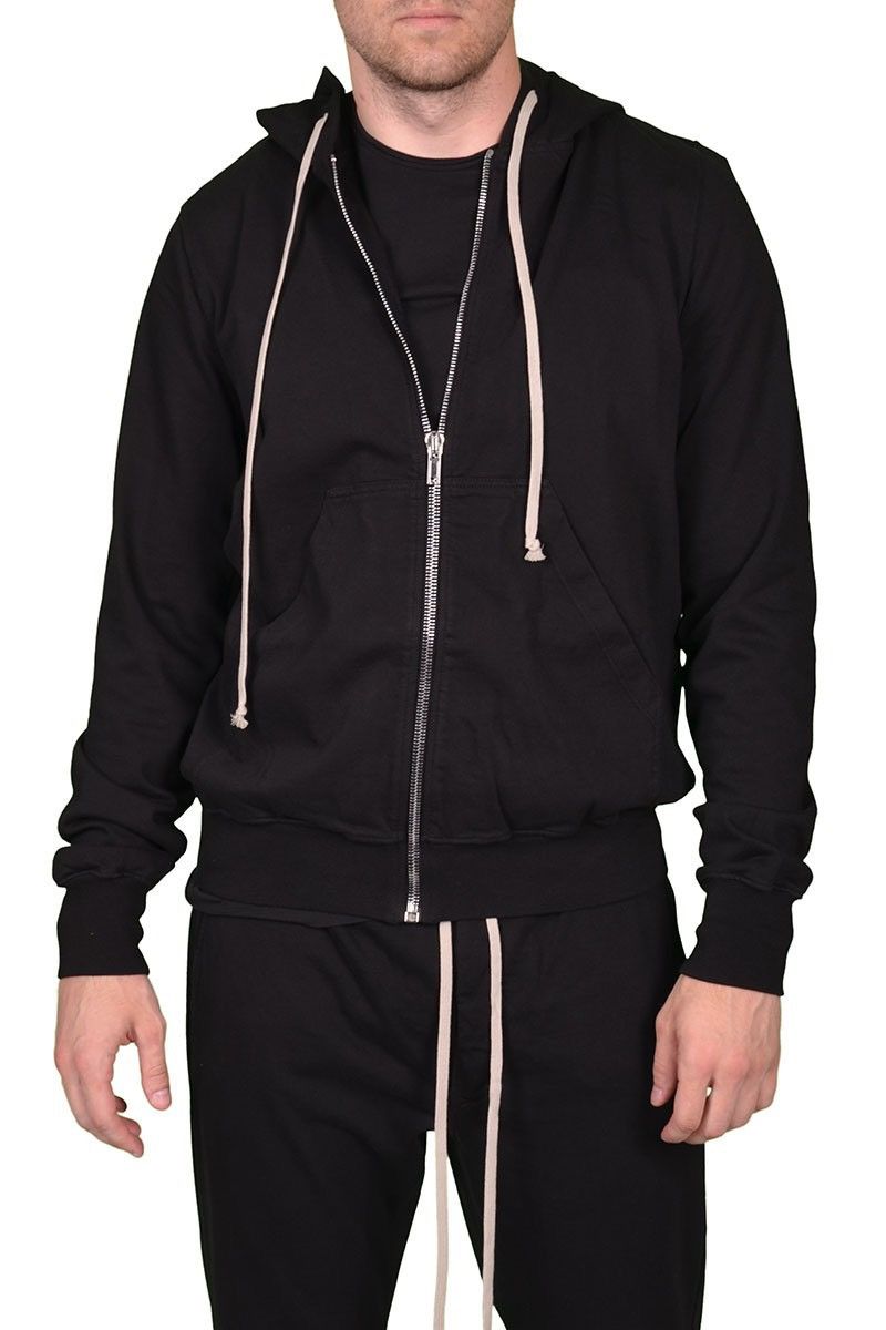 Rick Owens Drkshdw Last Size Rick Owens Drkshdw Black Cotton Hoodie Size US XL / EU 56 / 4 - 1 Thumbnail
