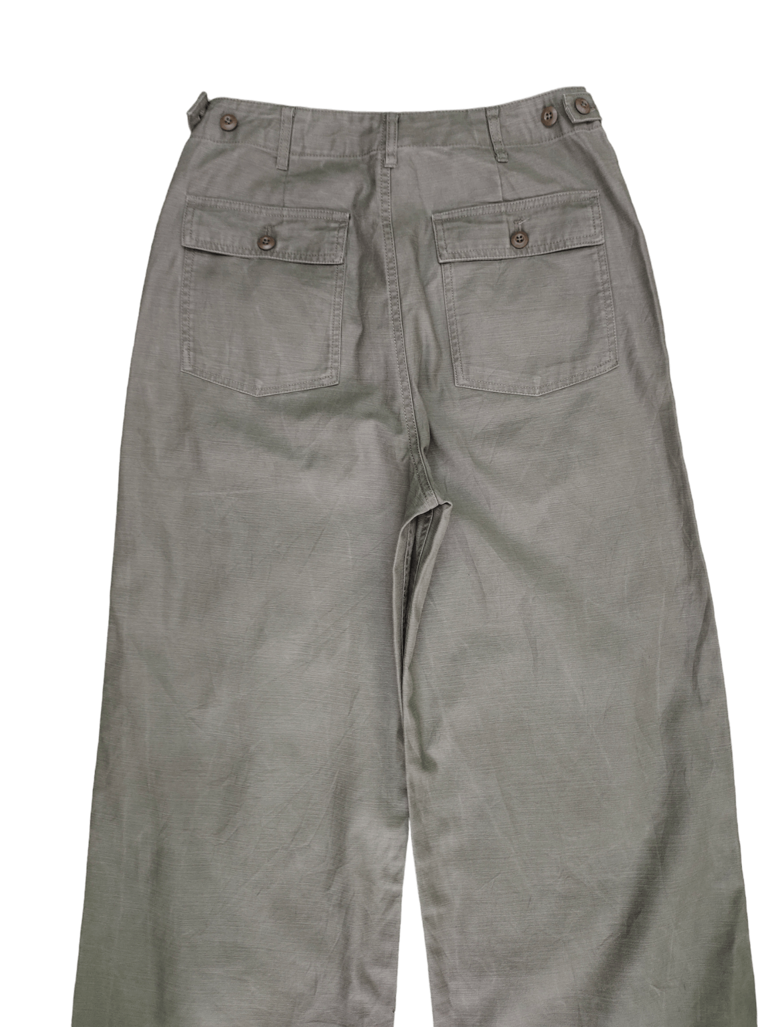 General Research Loose Baggy Pants Urban Research Doors Wide Leg Fatigue Size US 27 - 8 Thumbnail