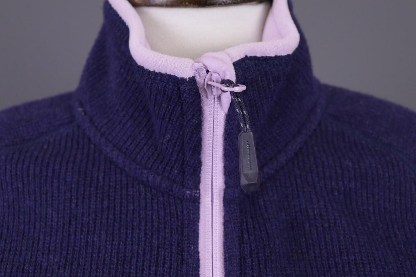 Mammut Ladies Mammut Purple Outdoor Full Zip Fleece Jacket Size M Size M / US 6-8 / IT 42-44 - 3 Thumbnail