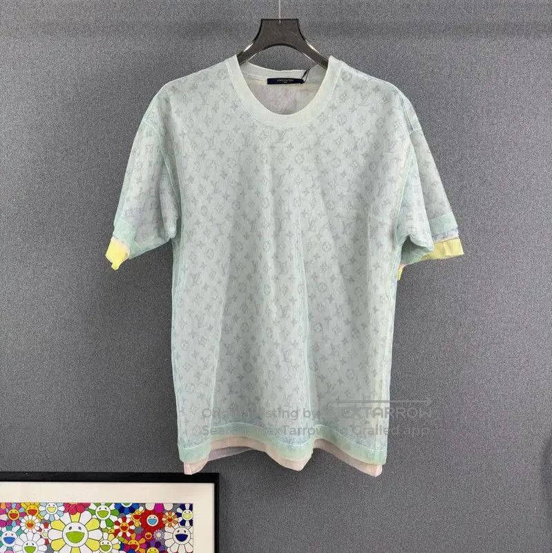 Louis Vuitton Louis Vuitton Light Green Men's T-Shirt . Size US XS / EU 42 / 0 - 1 Thumbnail