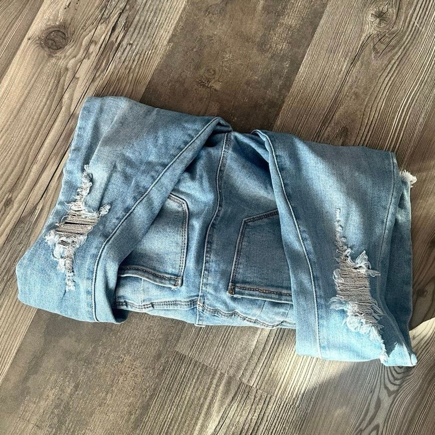 Other wax jean ripped high waisted blue jeans Size 28" / US 6 / IT 42 - 2 Thumbnail