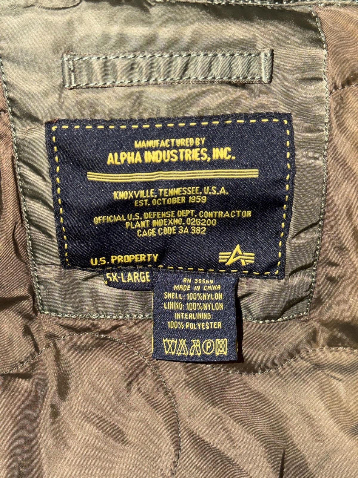 Alpha Industries Alpha industries bomber jacket 1959 patches 5xl Size US XXL / EU 58 / 5 - 7 Thumbnail
