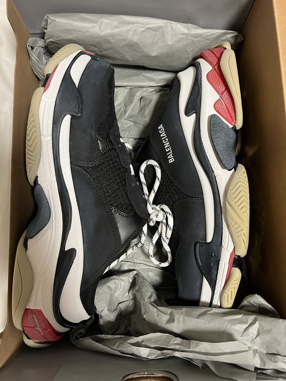 Balenciaga OG 2017 Edition Triple S Mules
