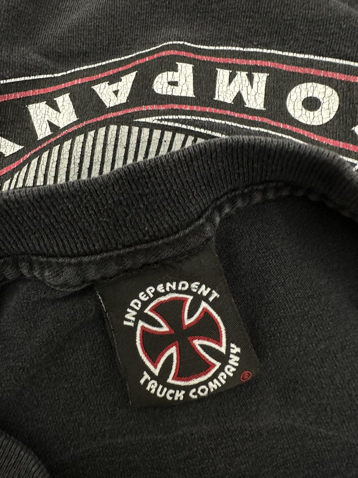 Independent Truck Co. Independent Truck Co. Black Iron Cross Logo Tee Sz. XL Skate Size US XL / EU 56 / 4 - 4 Thumbnail
