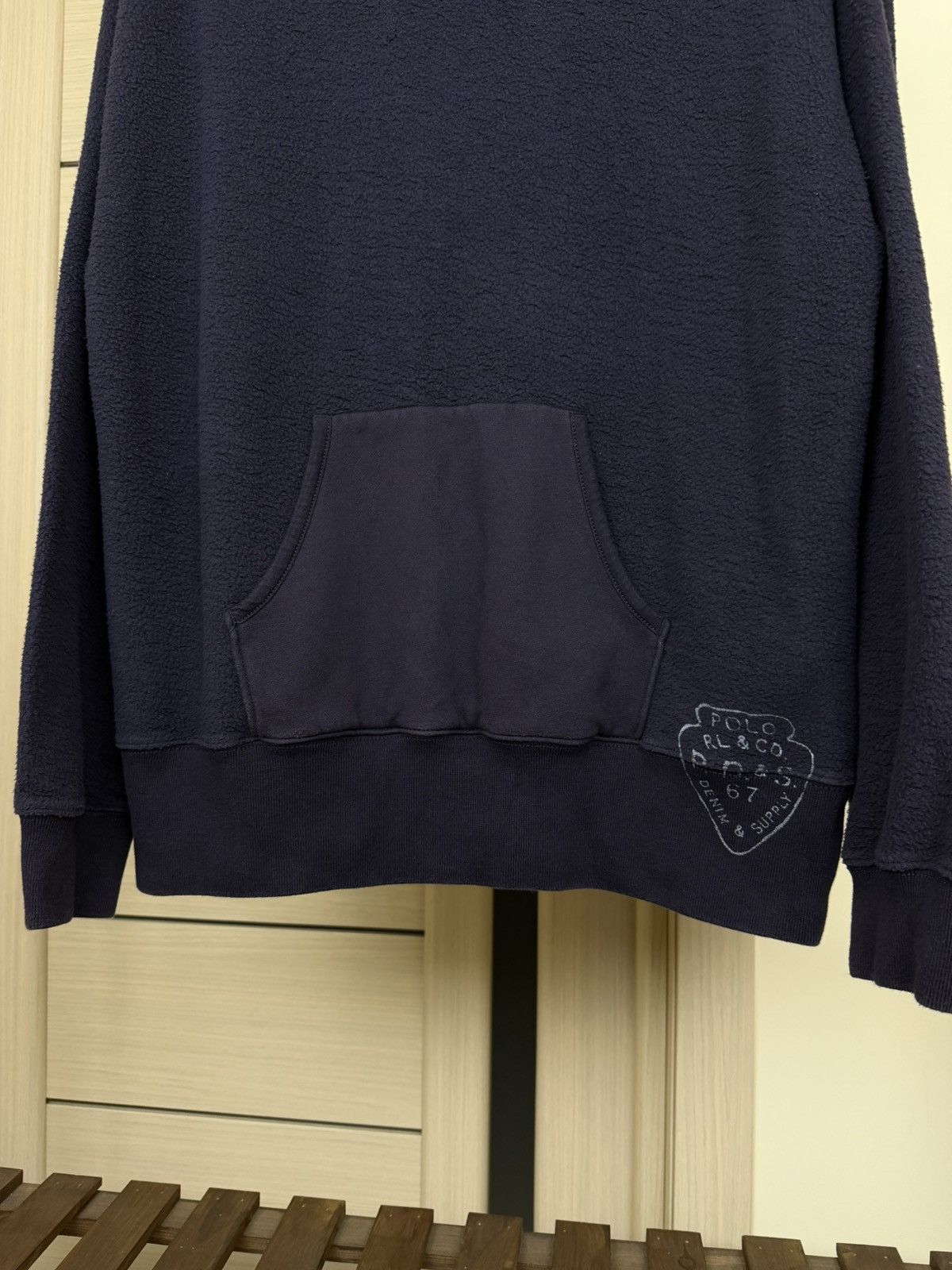 Denim & Supply Ralph Lauren Vintage Denim Supply Ralph Lauren fleece logo hoodie size L Size US L / EU 52-54 / 3 - 7 Thumbnail