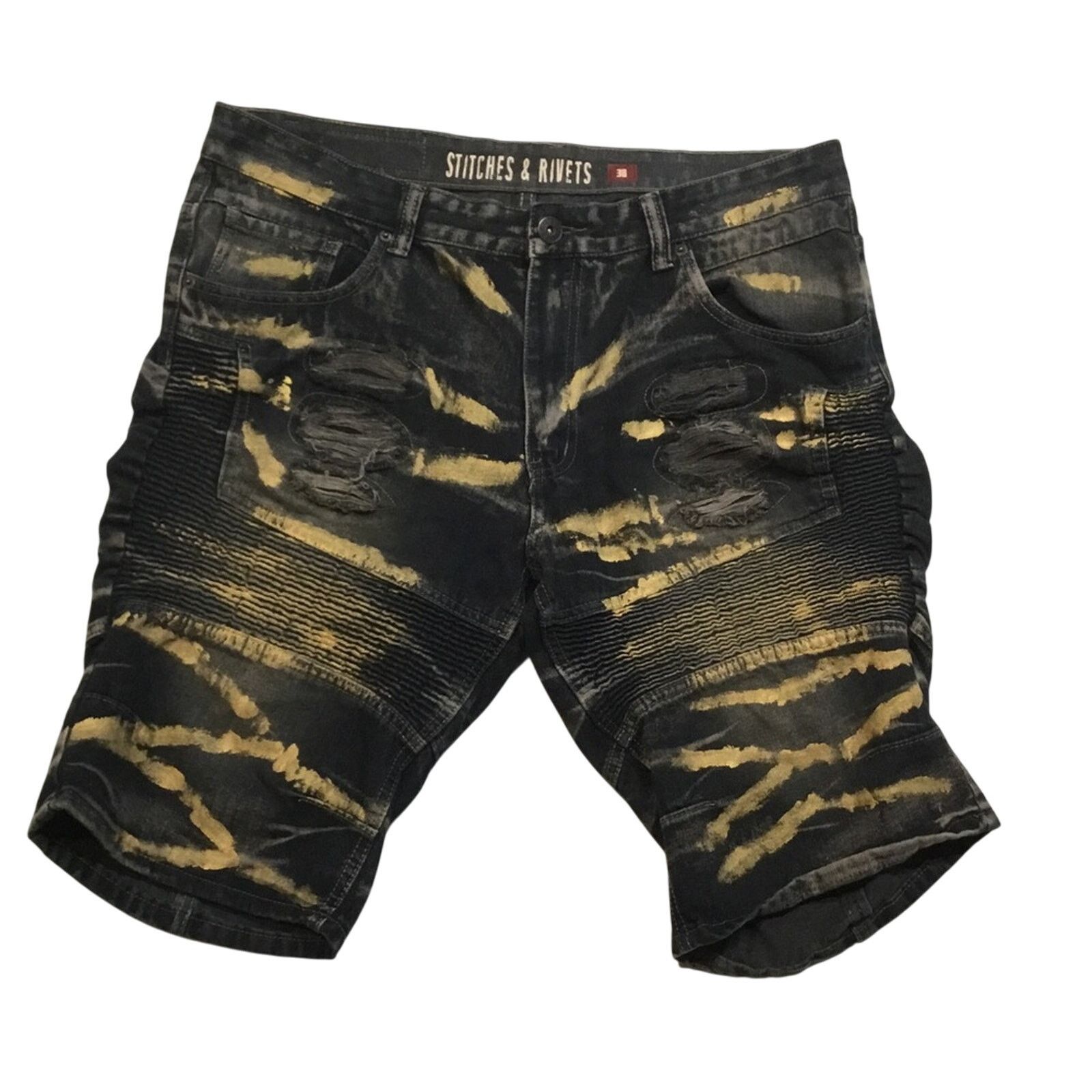 Other Stitches & Rivets Men's Vintage Denim Shorts Size US 38 / EU 54 - 1 Thumbnail