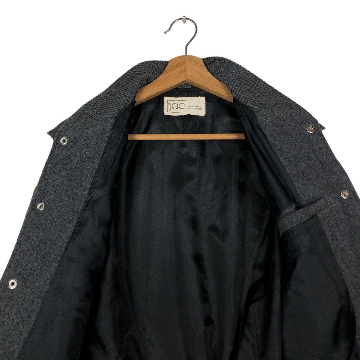 Japanese Brand 🔥Vintage Varsity Bomber Jacket Jac Japan Wool Issey Miyake Size US M / EU 48-50 / 2 - 13 Thumbnail
