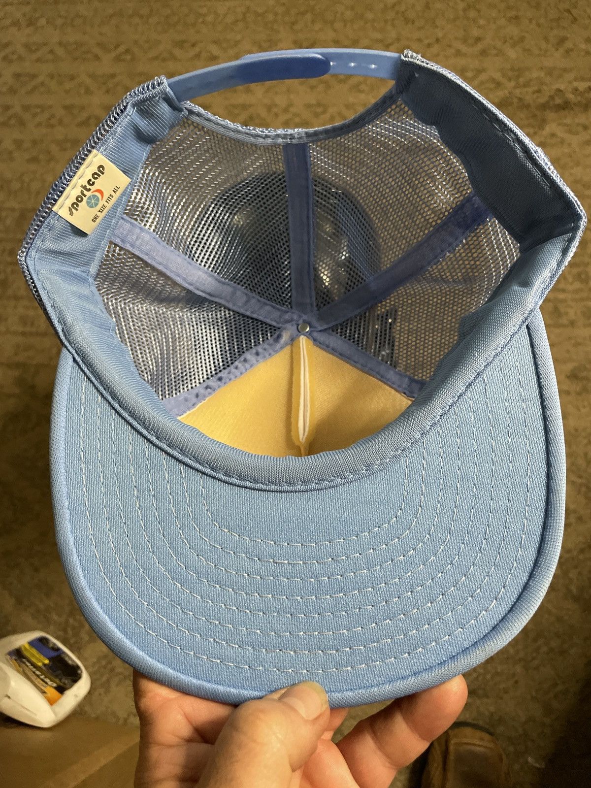 Vintage UNIROYAL Hat Cap mesh foam Trucker Vintage patch SnapBack 🔥 Size ONE SIZE - 9 Thumbnail
