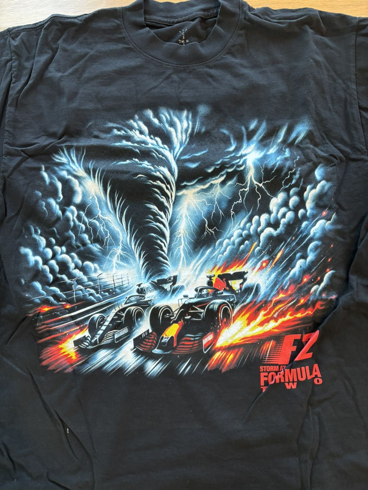 Travis Scott RARE Travis Scott Stormi Formula Two F2 Pit Crew Tee Size US M / EU 48-50 / 2 - 3 Thumbnail