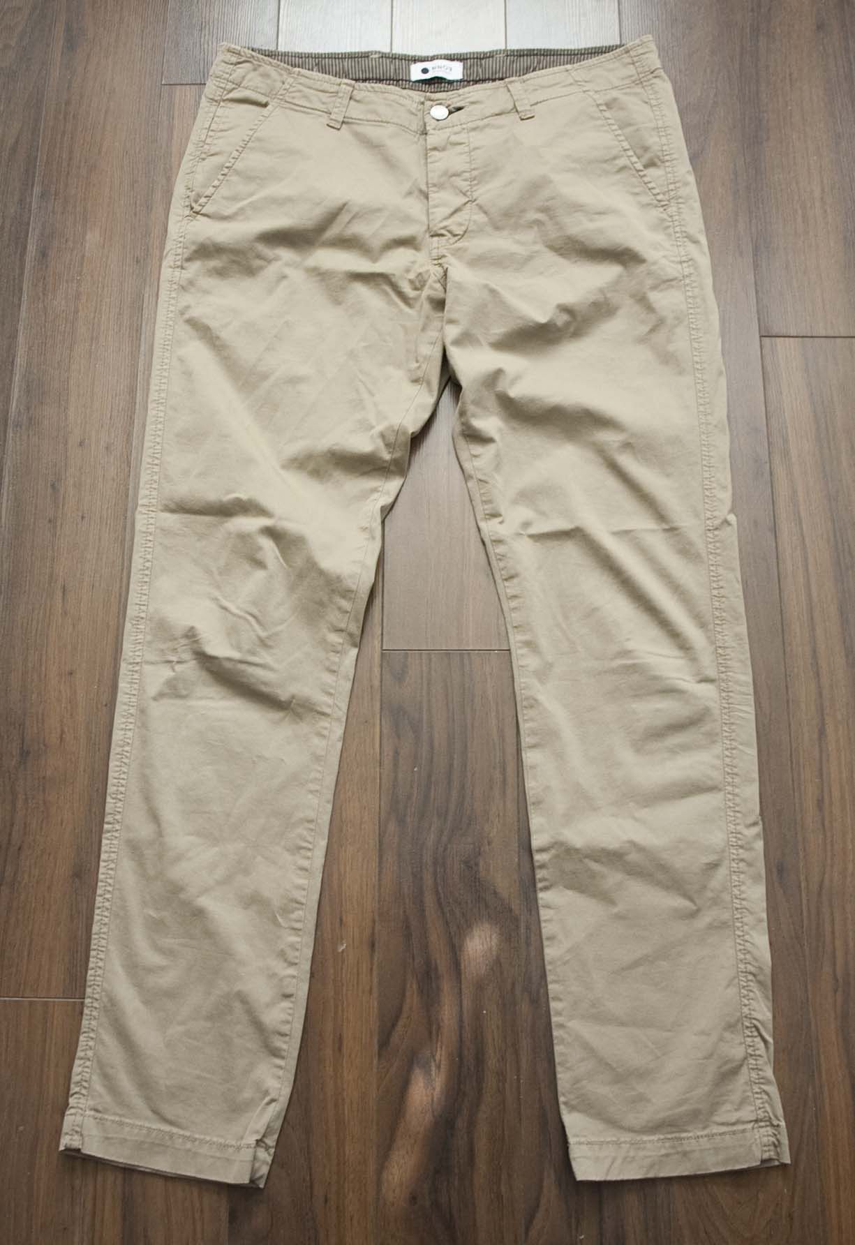 No Nationality NN07 Pants Simon Pale Brown Size 33x31