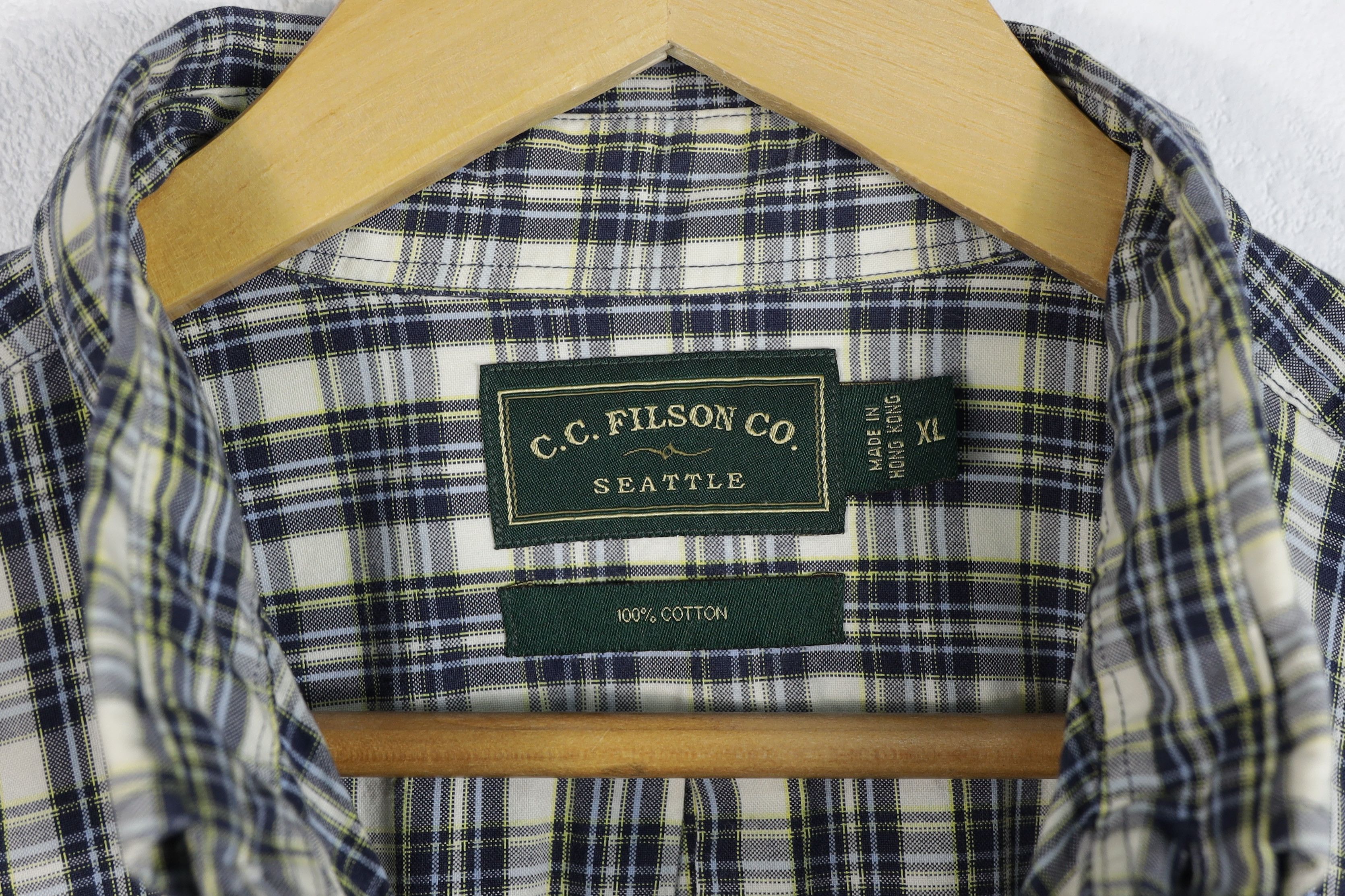 Filson Filson Co Seattle Check Oxford Shirt XL Size US XL / EU 56 / 4 - 4 Thumbnail