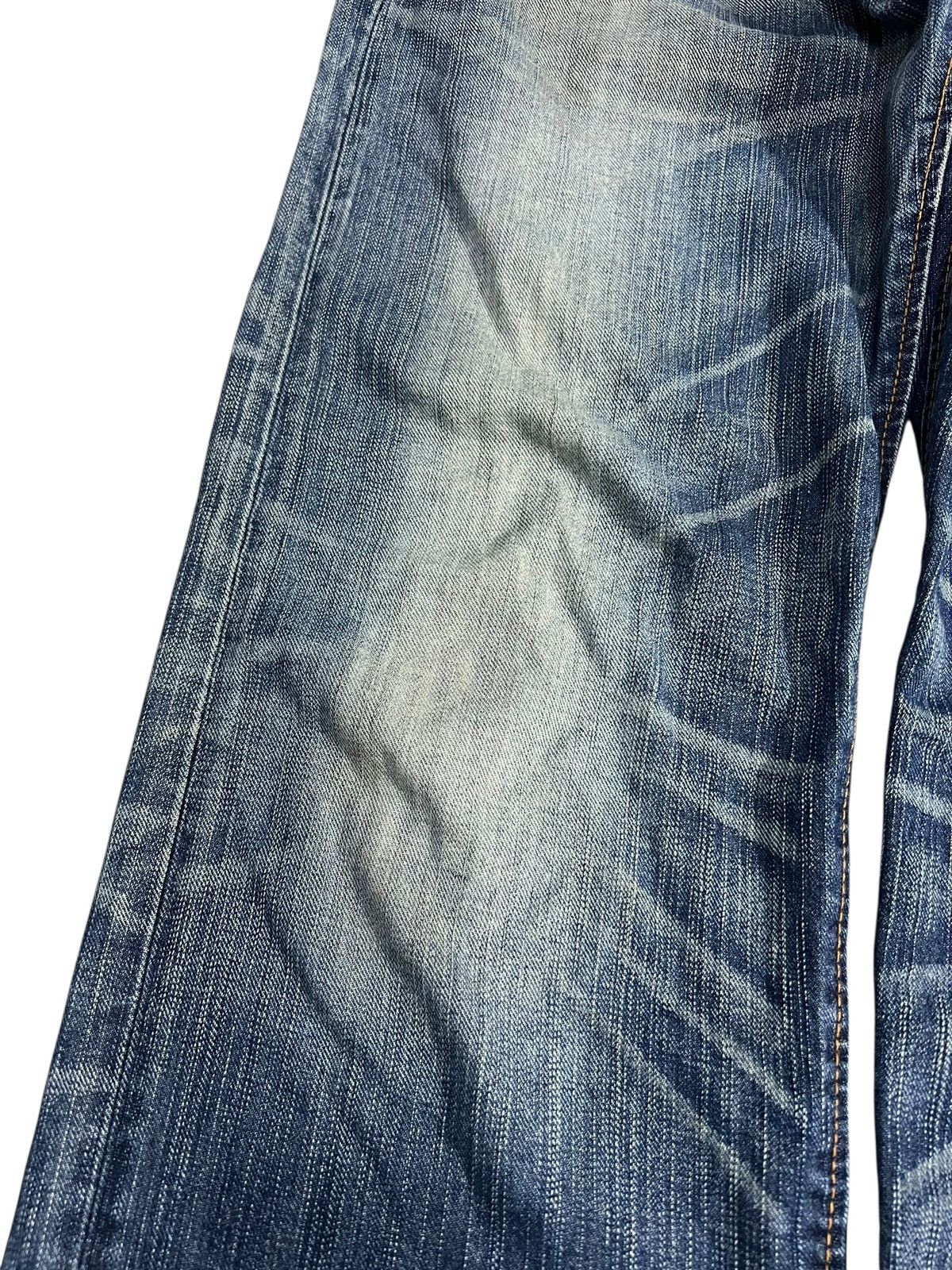 Japanese Brand Edwin Exclusive Vintage XV Mud Wash Denim Jean Japan Size US 33 - 3 Thumbnail