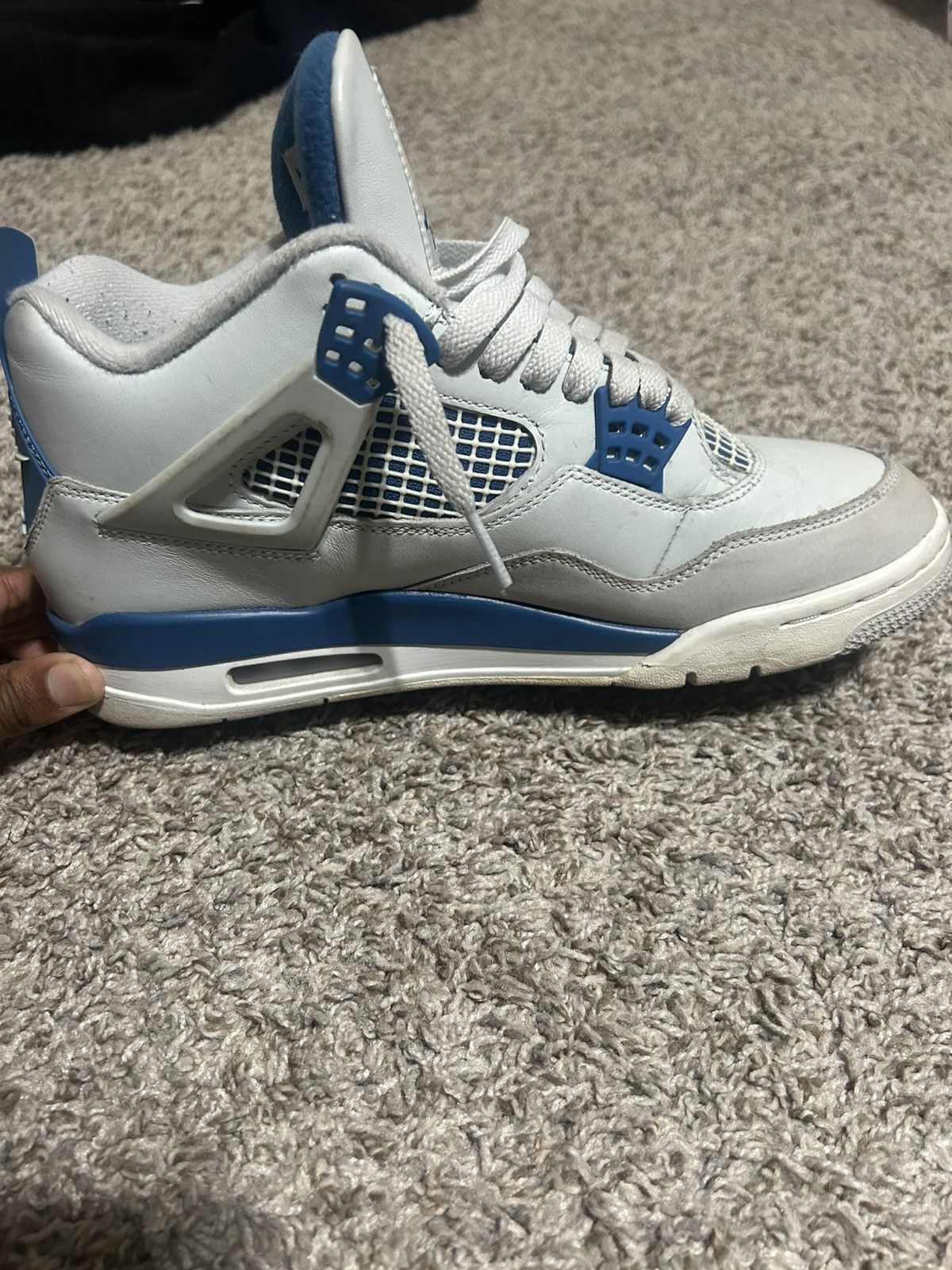 Jordan Brand jordan 4 military blue Size US 8.5 / EU 41-42 - 5 Thumbnail