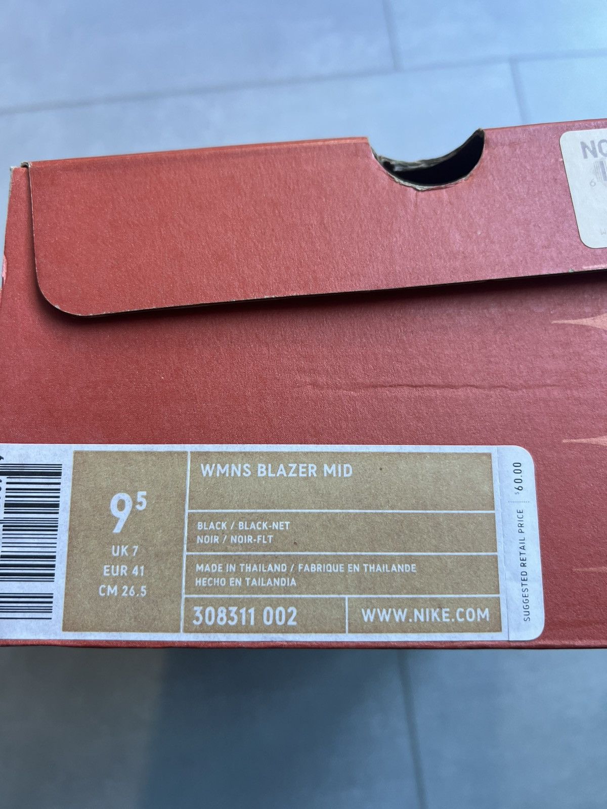 Nike 2004 Nike Blazer Mid WMNS "Zebra Pony Hair" - Size 9.5W/8M Size US 9.5 / EU 42-43 - 4 Thumbnail