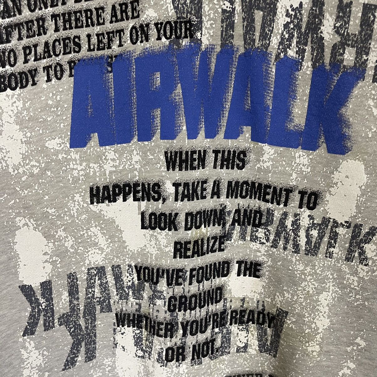 Welcome Skateboards Vintage Airwalk Crewneck Hoodie Size M Size US M / EU 48-50 / 2 - 6 Thumbnail