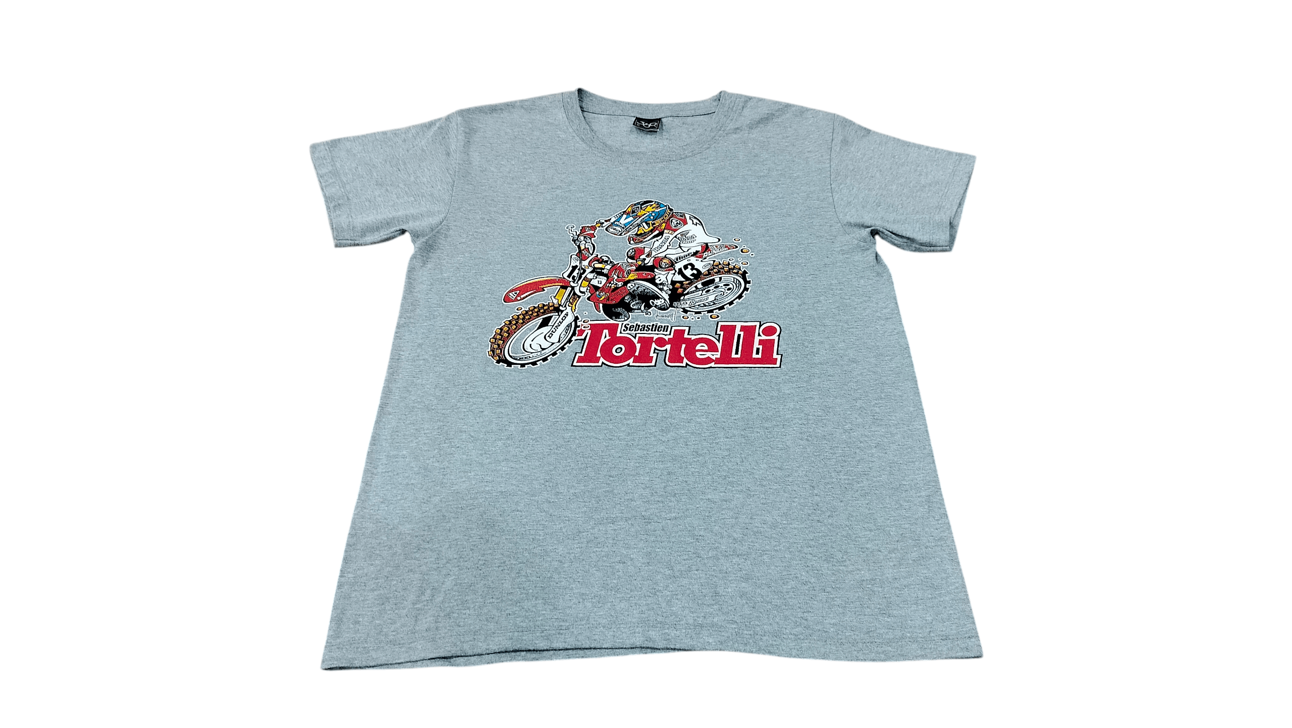 Vintage Rare Vintage Sebastien Tortelli motorcross tshirt Size US M / EU 48-50 / 2 - 1 Thumbnail